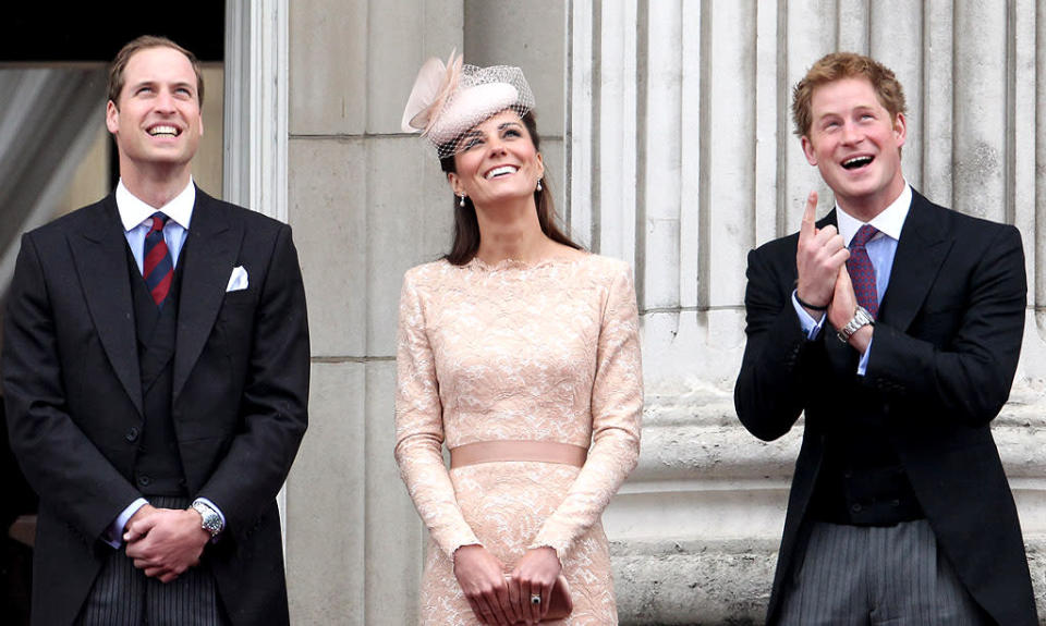 Prince William, Kate Middleton, Prince Harry
