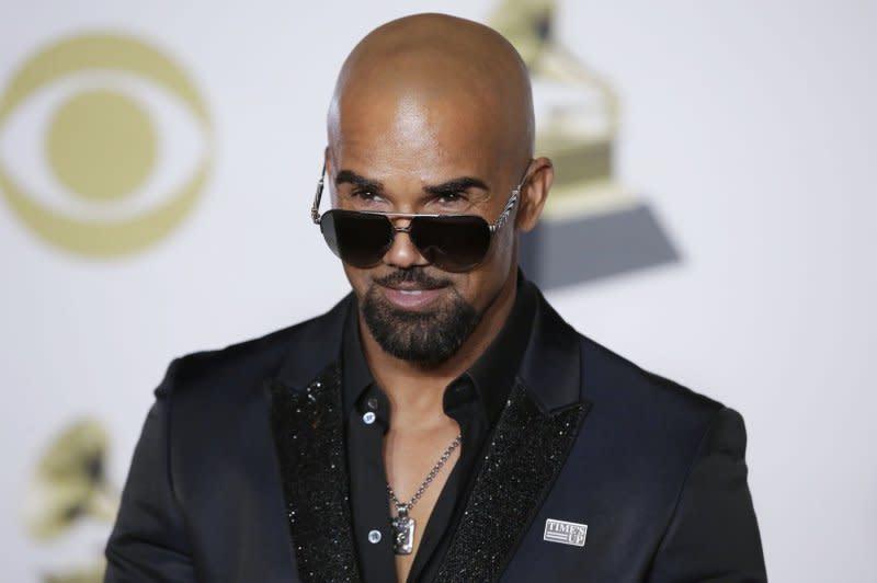 Shemar Moore attends the Grammy Awards in 2018. File Photo by John Angelillo/UPI
