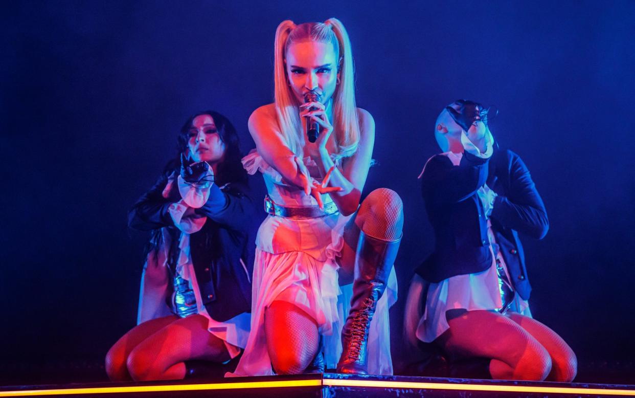 Kim Petras performs at the O2 Academy Birmingham