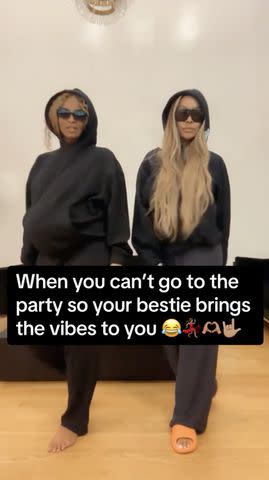 <p>Ciara/TikTok</p> Ciara and La La Anthony