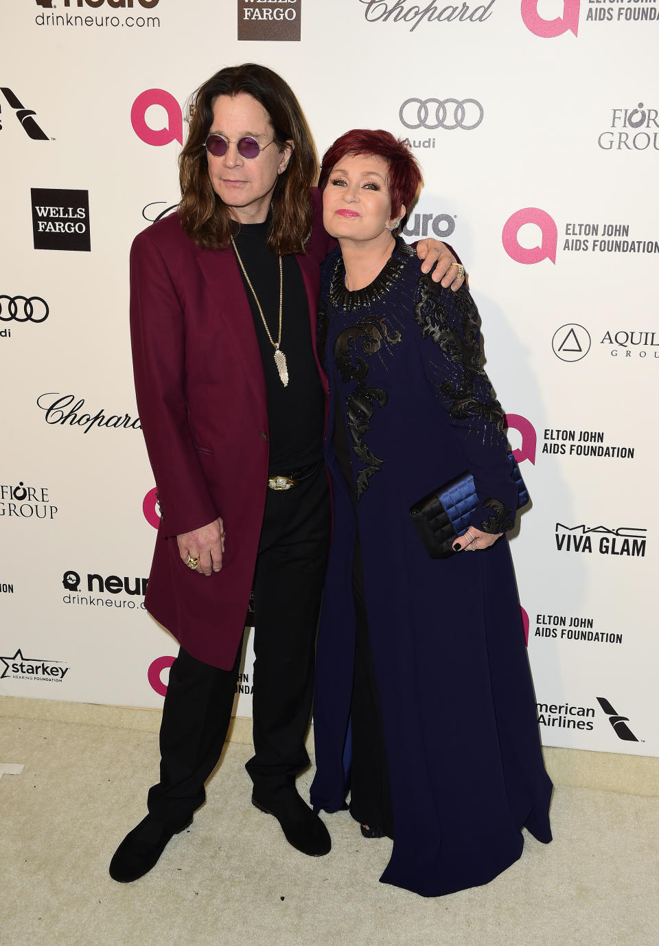 Singer Ozzy Osbourne and wife Sharon have been wed for 39 years. (REUTERS)