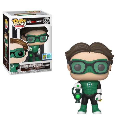 Leonard as Green Lantern 