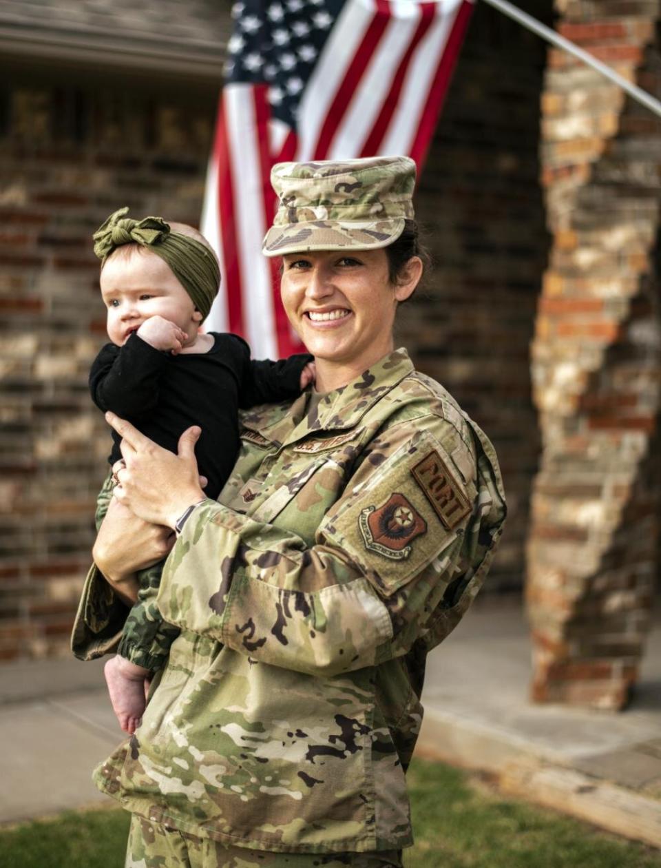 Oklahoma Air National Guard Staff Sgt. Macey Winegarner