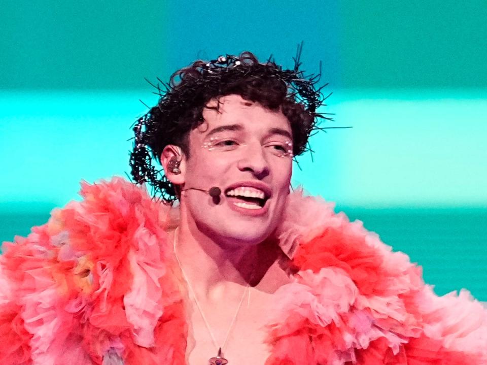 Switzerland’s delegate Nemo won Eurovision 2024 (Getty Images)