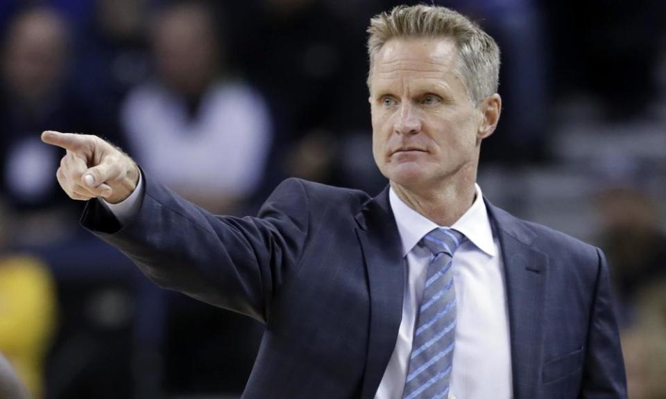 Steve Kerr has won two NBA titles with the Warriors