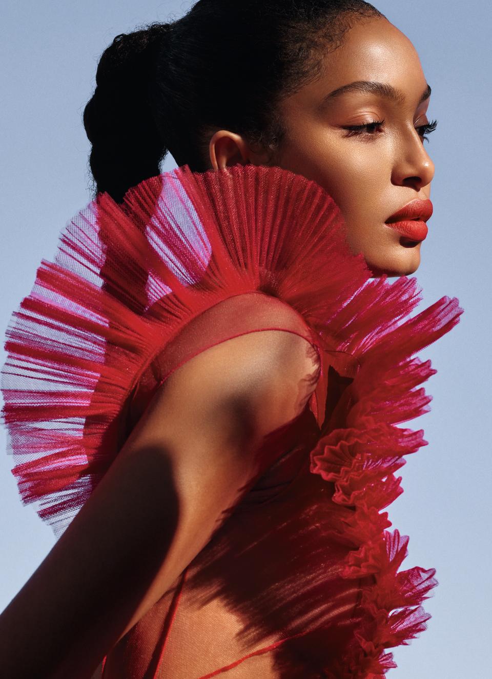 Yara Shahidi in the Rouge Dior Forever campaign. - Credit: Courtesy of Parfums Christian Dior