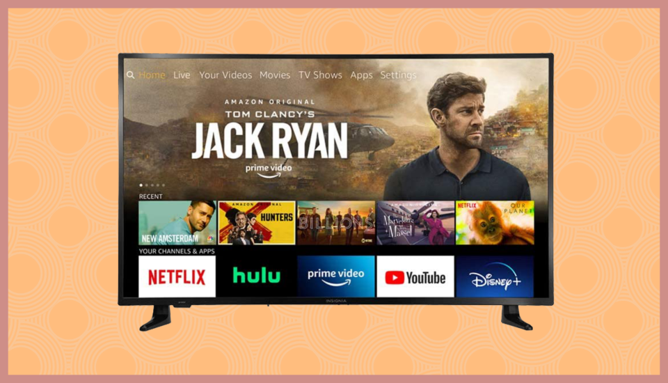 Insignia 43-inch Smart 4K Ultra HD TV—Fire TV Edition. (Photo: Amazon)