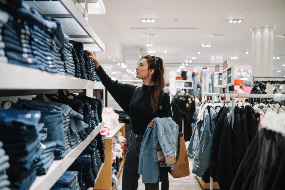 Frequent shoppers tend to purchase piece from fast-fashion brands in effort to save money while keeping up with high-end trends. Getty Images