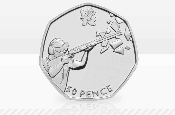 2012 Olympic's shooting 50p