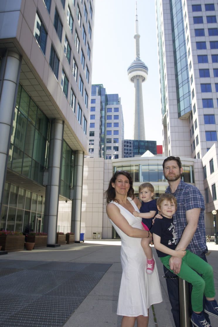 Peter and Marjorie Murphy had two children while in Toronto from 2006 to 2015, then the family left for Paris. Supplied photo.