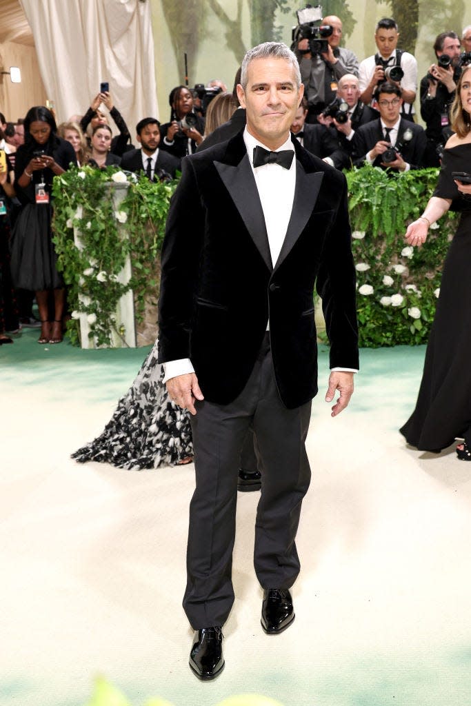 Andy Cohen attends the 2024 Met Gala.