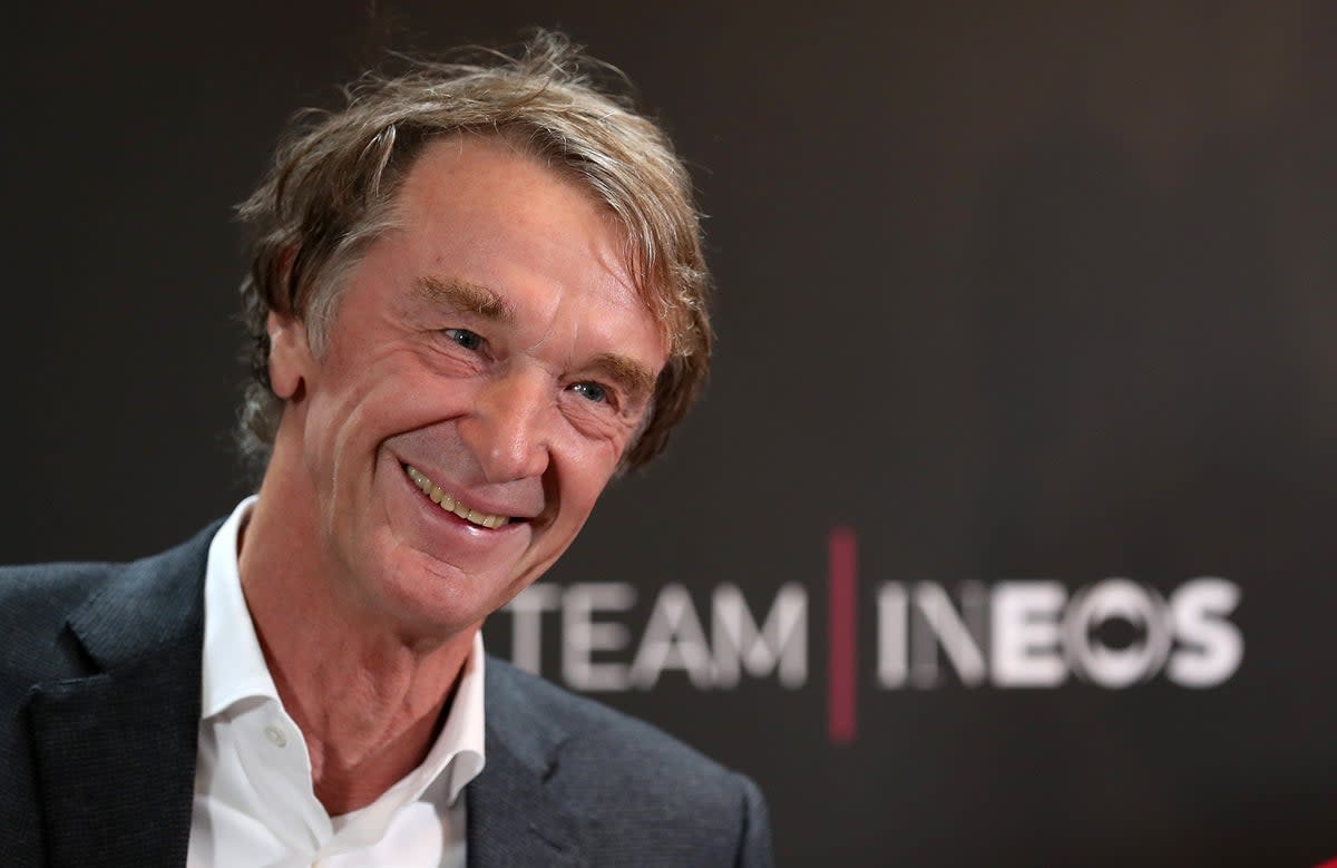 Sir Jim Ratcliffe is interested in buying Manchester United (Martin Rickett/PA) (PA Wire)