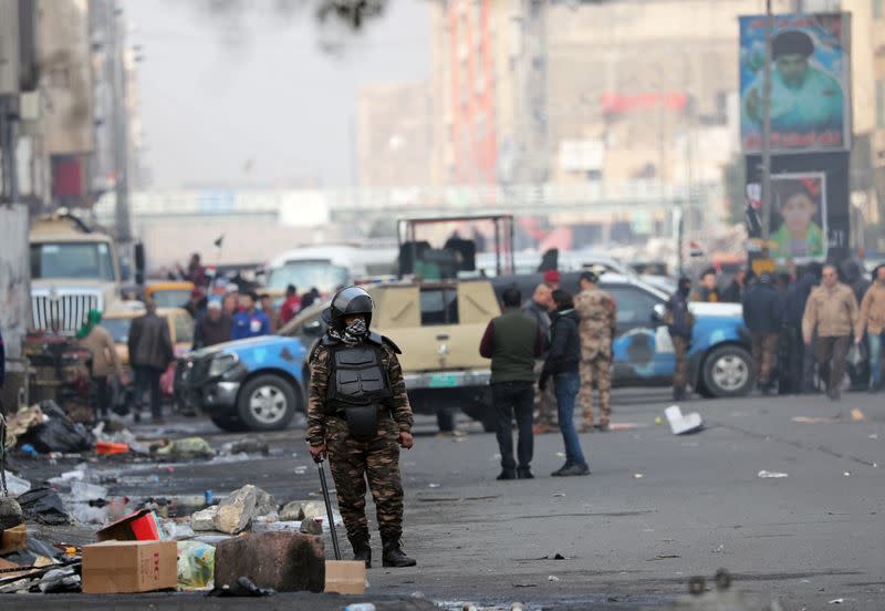 Anti-government protests in Baghdad