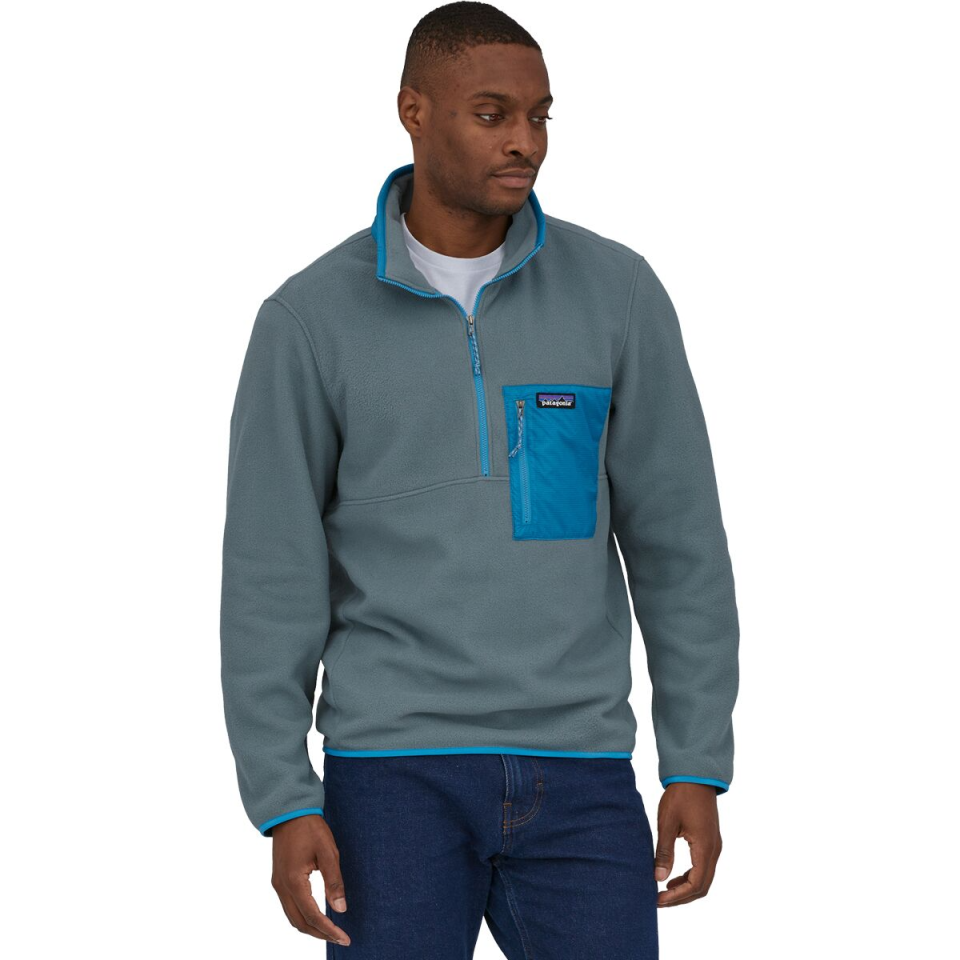 <p><a href="https://go.redirectingat.com?id=74968X1596630&url=https%3A%2F%2Fwww.backcountry.com%2Fpatagonia-microdini-1-2-zip-pullover-mens&sref=https%3A%2F%2F" rel="nofollow noopener" target="_blank" data-ylk="slk:Shop Now;elm:context_link;itc:0;sec:content-canvas" class="link ">Shop Now</a></p><p>Microdini 1/2-Zip Pullover </p><p>backcountry.com</p><p>$129.00</p>