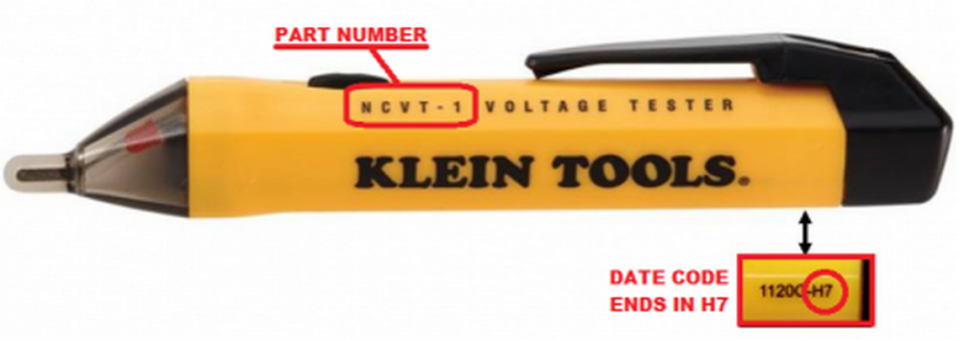 Klein Tools Non-Contact Voltage Tester, Model NCVT-1