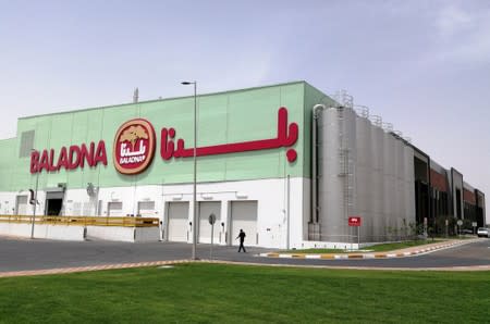 Baladna dairy factory is seen at Baladna farm in the city of Al-Khor