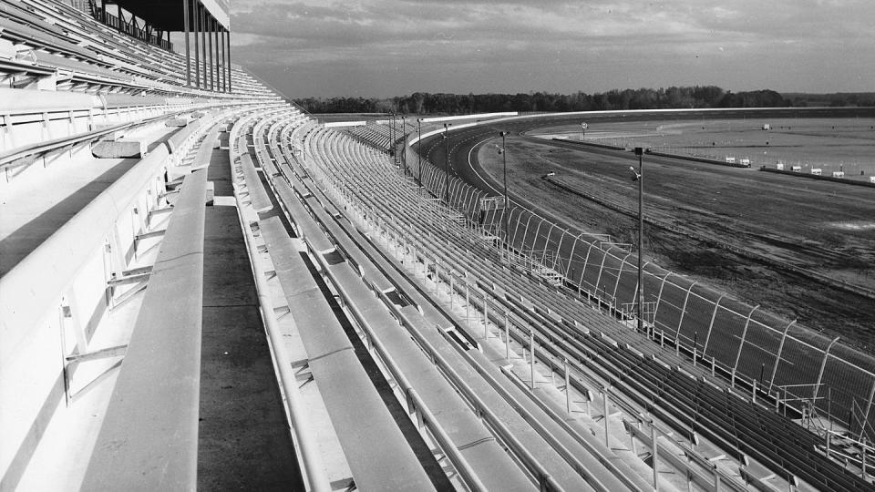 michigan international speedway 1968 construction