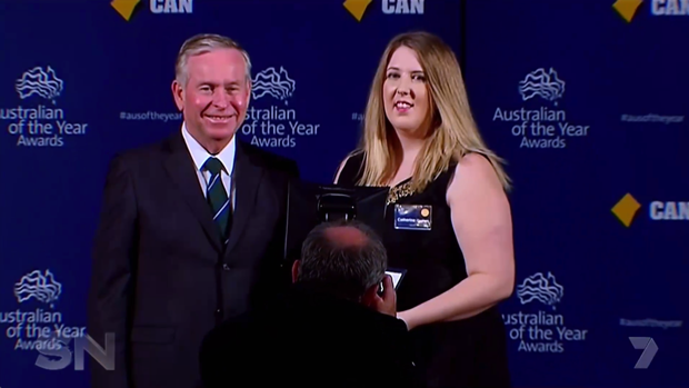 Catherine was named WA's Young Australian of the Year