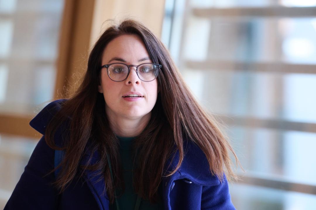 Edinburgh Scotland, UK 16 April 2024.  Kate Forbes MSP at the Scottish Parliament. credit sst/alamy live news