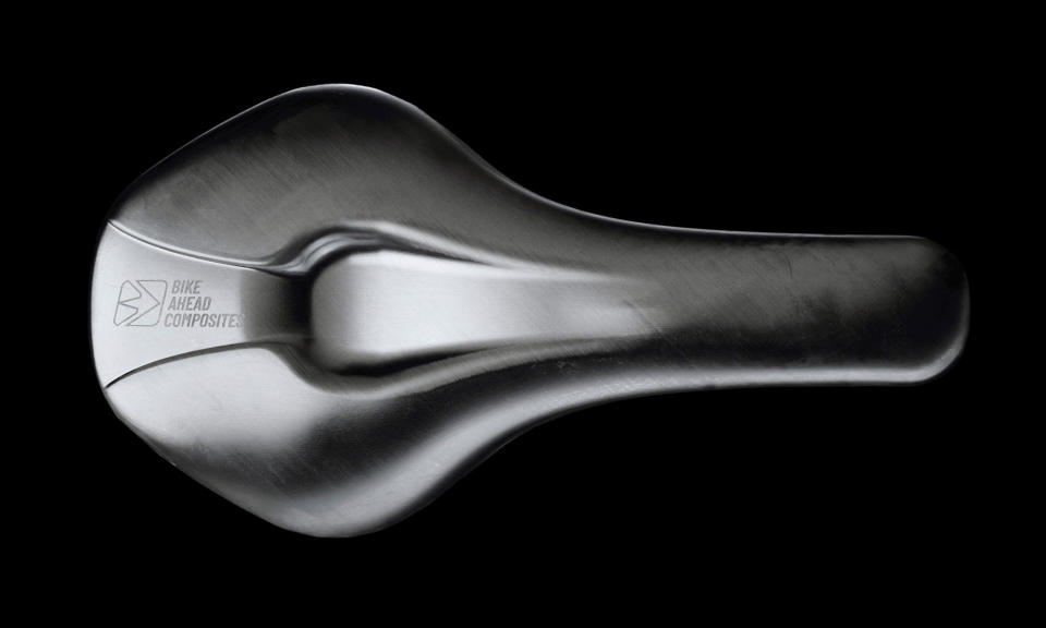 Bike Ahead The Hypersaddle ultra-lightweight full carbon comfort saddle, all carbon no top