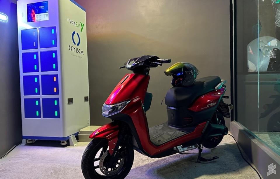 Yinson GreenTech is expected to launch RydeEV electric motorcycles to consumers in December as well. — SoyaCincau pic 