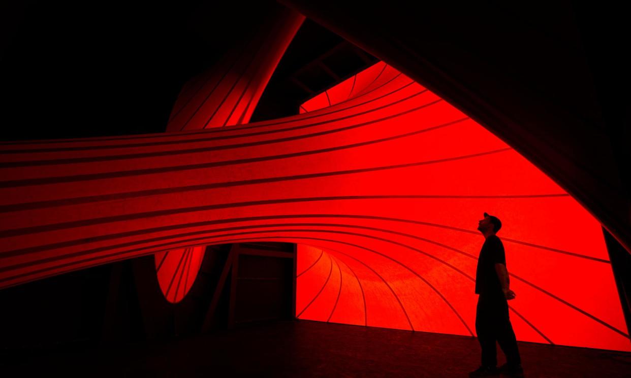 <span>Seeing the light …Monadic Singularity by Anish Kapoor at Liverpool Cathedral.</span><span>Photograph: Rob Battersby Photography</span>