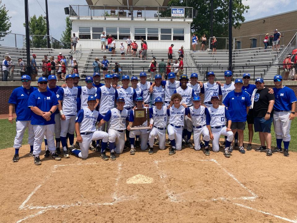 Memorial defeated Southridge 1-0 to win the Class 3A baseball regional championship