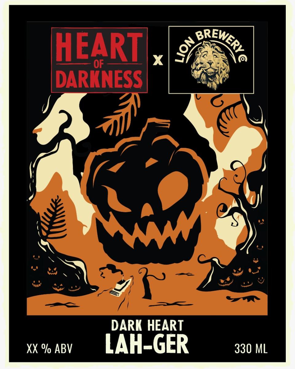 Special limited edition Halloween beer, the Dark Heart Lah-ger, $18 (Photo: Heart of Darkness)