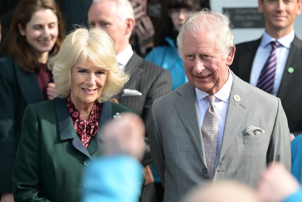 Prince Charles and Camilla in Northern Ireland in March 2022 (Getty Images)