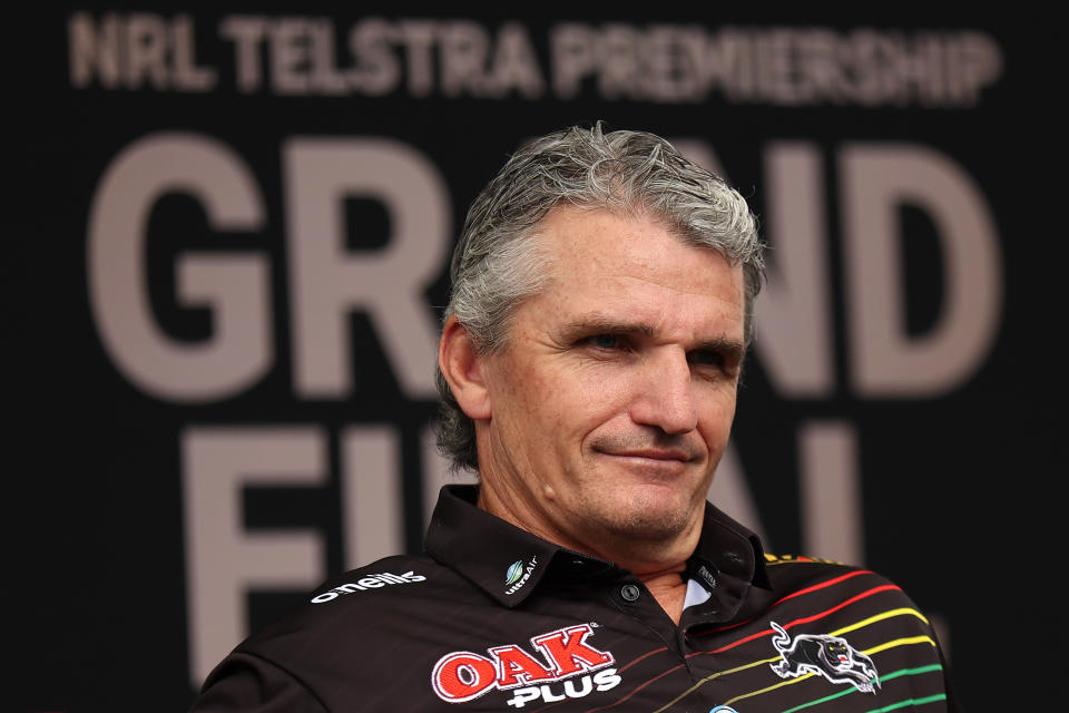 Panthers coach Ivan Cleary took aim at the Bunker last weekend, but escaped a fine from the NRL. (Getty Images)