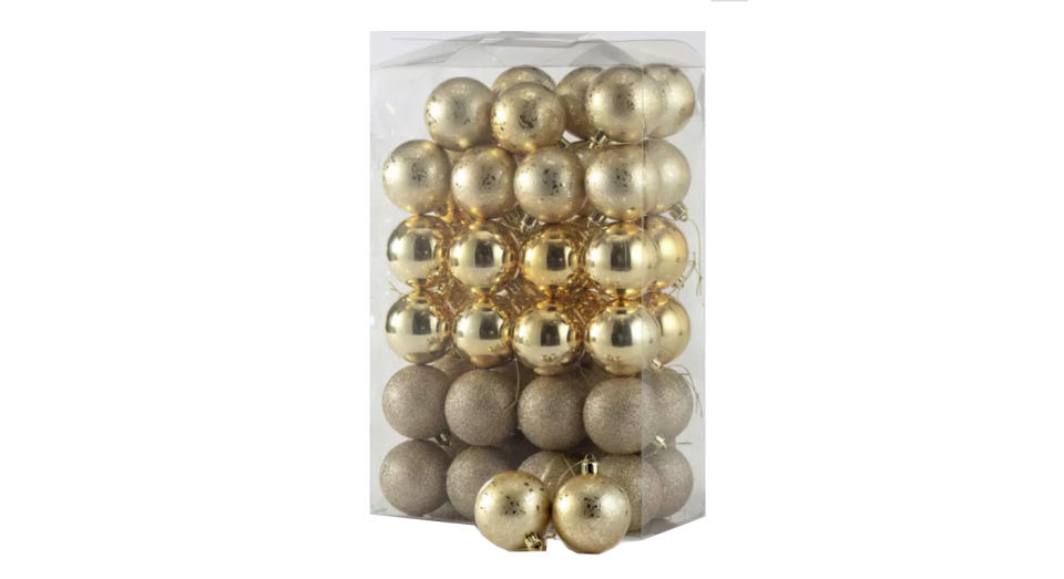 48 Pack of Enchanted Christmas Baubles
