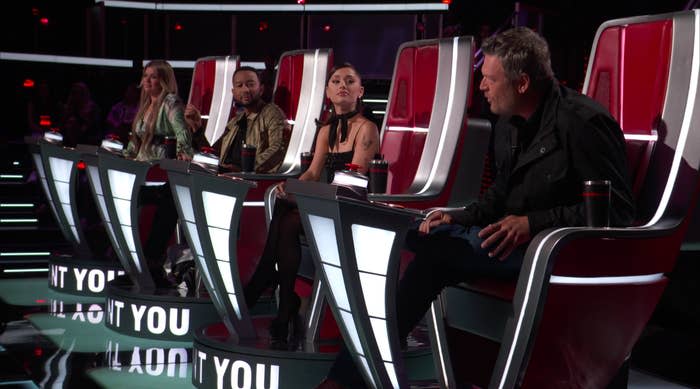 The judges sitting in their seats