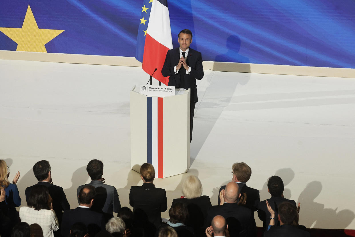 Pourquoi le discours de Macron à la Sorbonne ressemblait quand même à un discours de campagne