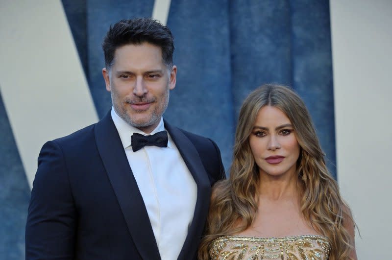 Joe Manganiello, seen with ex Sofia Vergara, stars in "The Kill Room." File Photo by Chris Chew/UPI