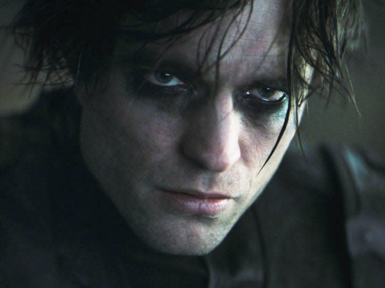 Robert Pattinson with dark eye liner