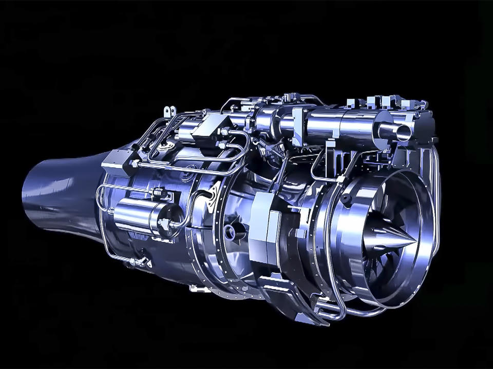 中科院公布自行研發的「小型渦輪扇引擎」系統，為後續更輕量化、射程更遠的飛彈研發打下堅實基礎。（圖：中科院影片）