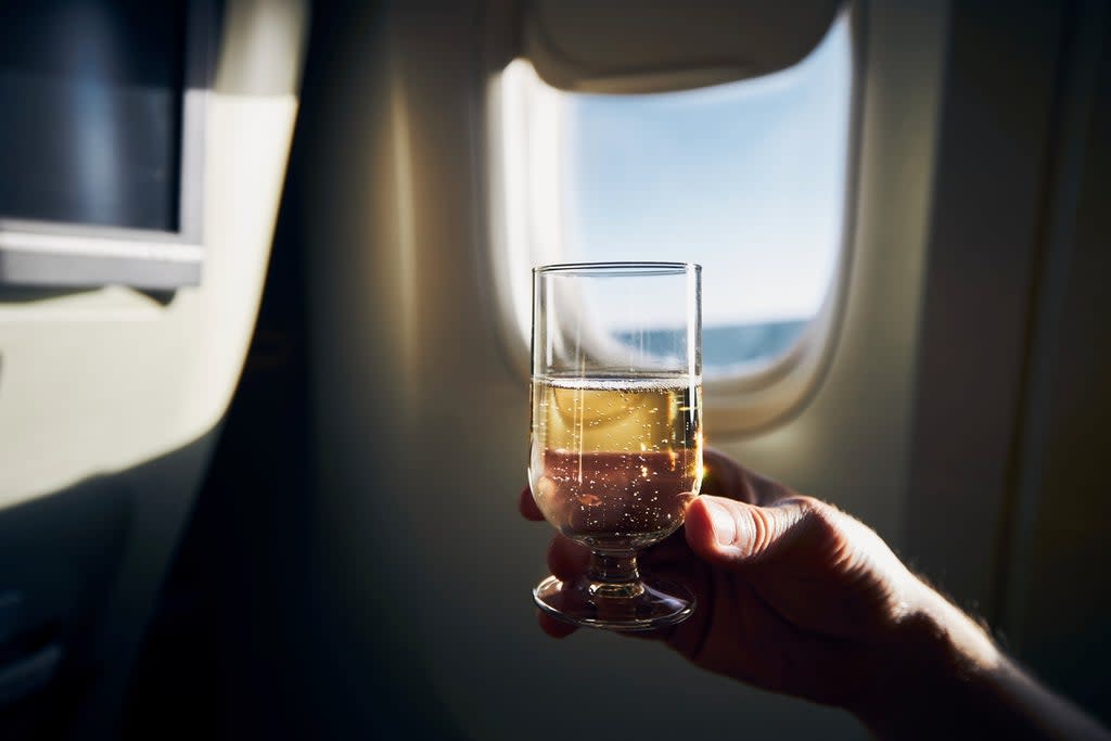 One Delta passenger alleged that crew were offering champagne to ‘celebrate’ no masks (Getty Images/iStockphoto)