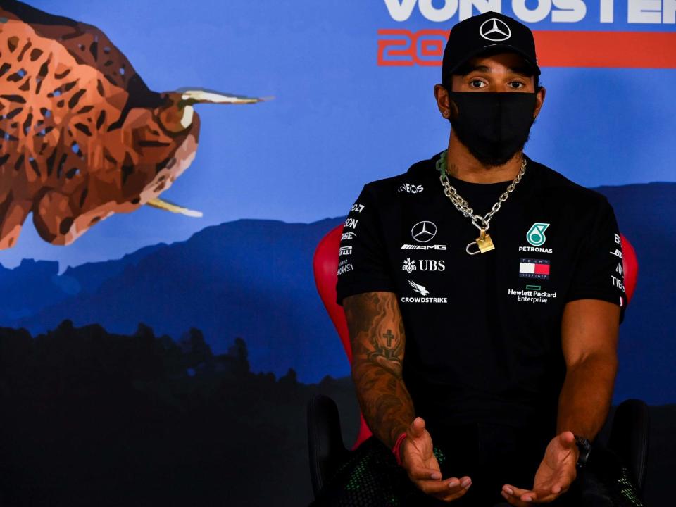 Lewis Hamilton begins his 2020 F1 title defence this weekend at the Austrian Grand Prix: AP