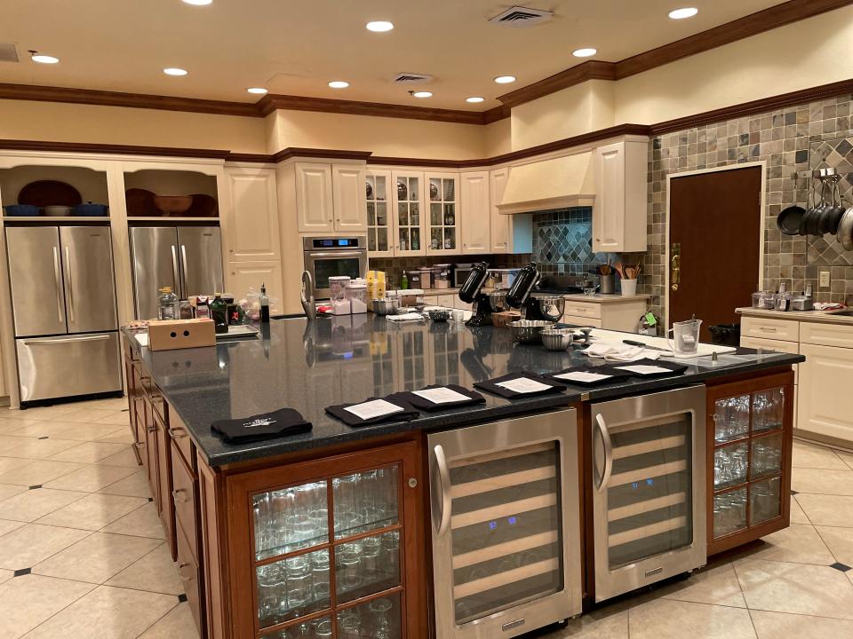 The Osthoff offers more than two dozen cooking classes in this kitchen at the resort in Elkhart Lake. Chef Rod Schulz also offers private cooking classes.