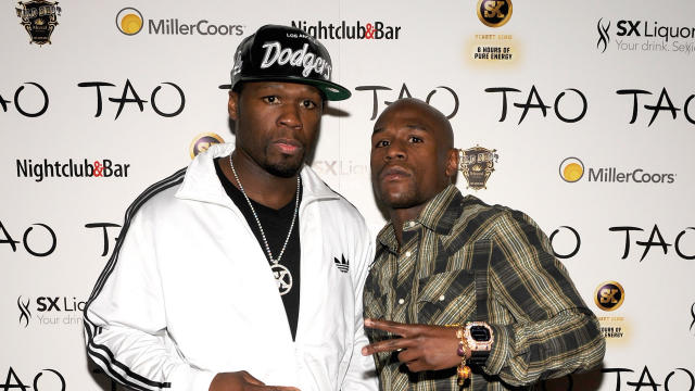 50 Cent Challenges Floyd Mayweather To A Boxing Match: Trolls Frenemy –  Hollywood Life