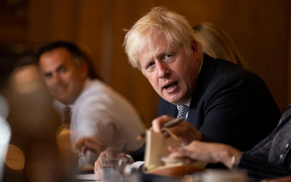 Boris Johnson is attempting to swell the ranks of peers in the House of Lords when he leaves Downing Street - Simon Dawson / No10 Downing Street 