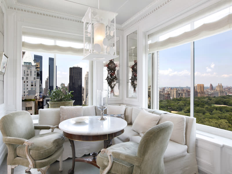 $50 million two-bedroom apartment at Central Park Ritz-Carlton corner windows