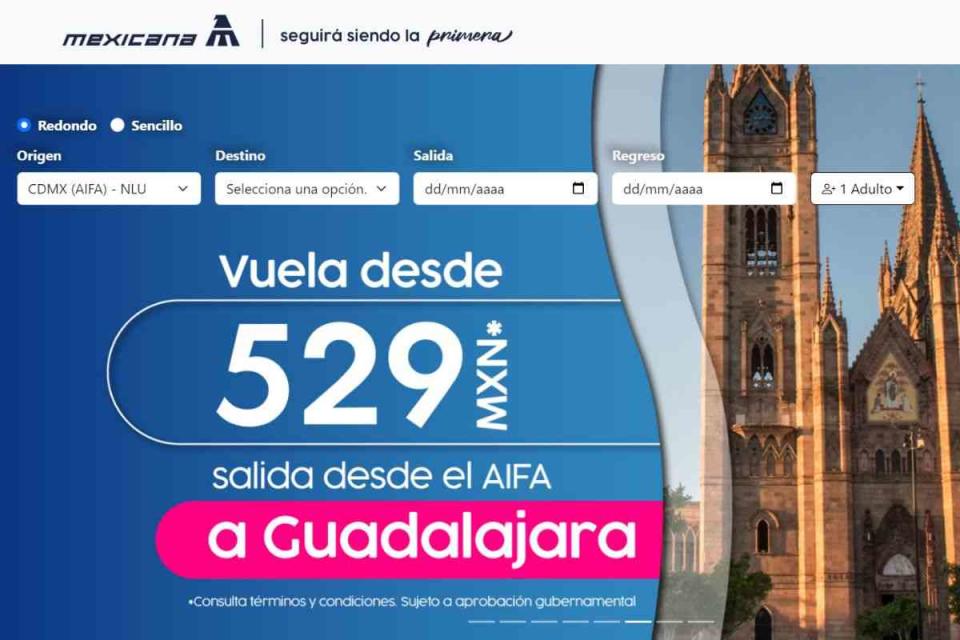 ofertas vuelos mexicana de aviacion
