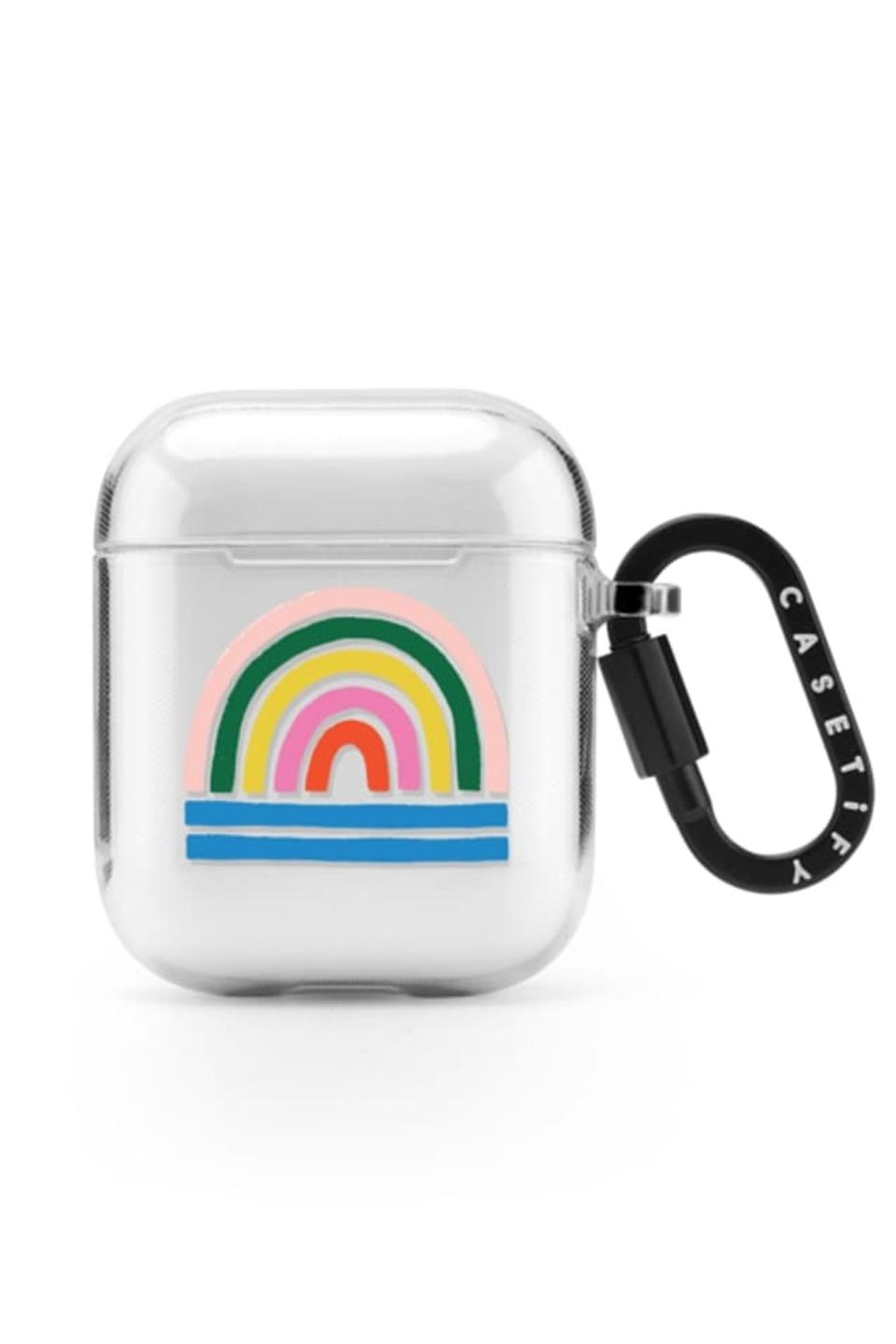 47) Rainbow AirPods Case by Black Lamb Studio