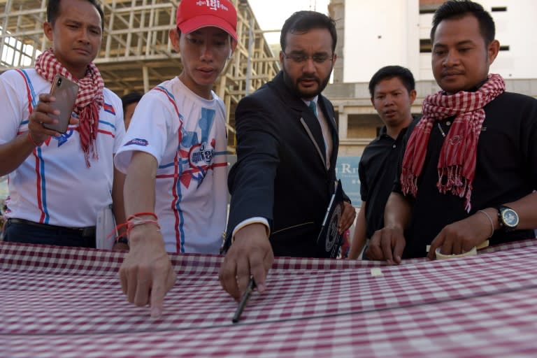 More than 23,000 people, including long-serving Prime Minister Hun Sen, took part in the record attempt