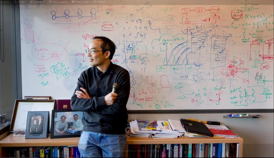 Xuedong Huang, a Microsoft technical fellow and the chief technology officer of Azure AI Cognitive Services.