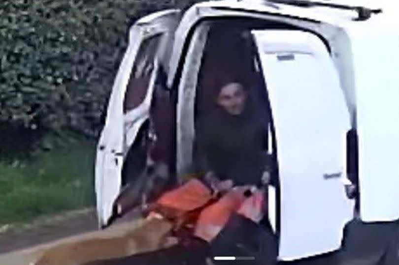 Police have released images after the incident off Lodge Lane in Braithwaite