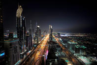 General view of Sheikh Zayed Road in Dubai, United Arab Emirates, December 29, 2018. REUTERS/Hamad I Mohammed/Files