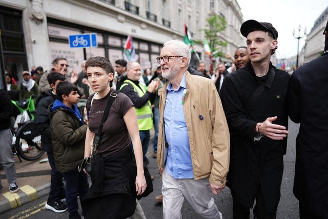 Nakba 76 demonstration