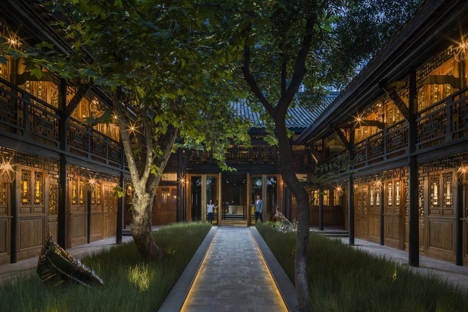 Bitieshi Courtyard at The Temple House